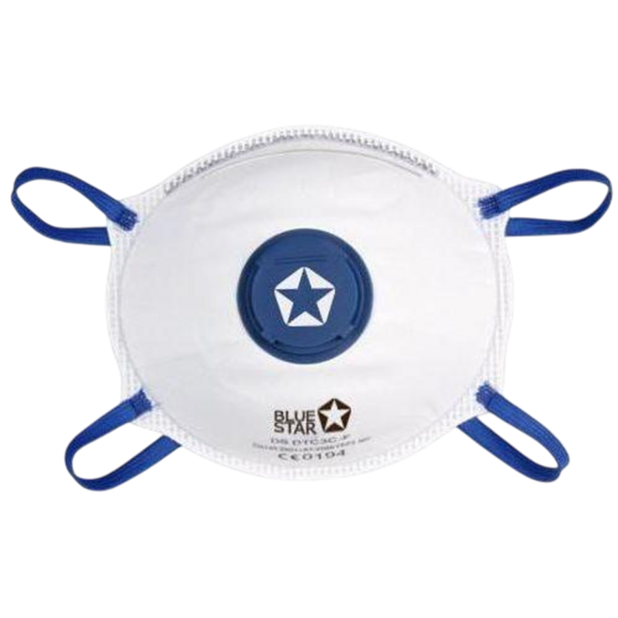 Bluestar Støvmaske med ventil P2