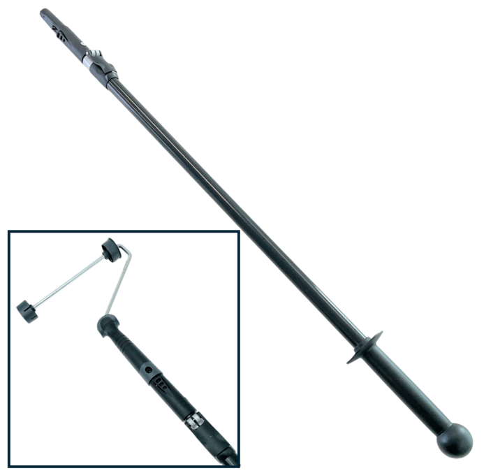 Teleskopskaft Kulfiber 180 cm