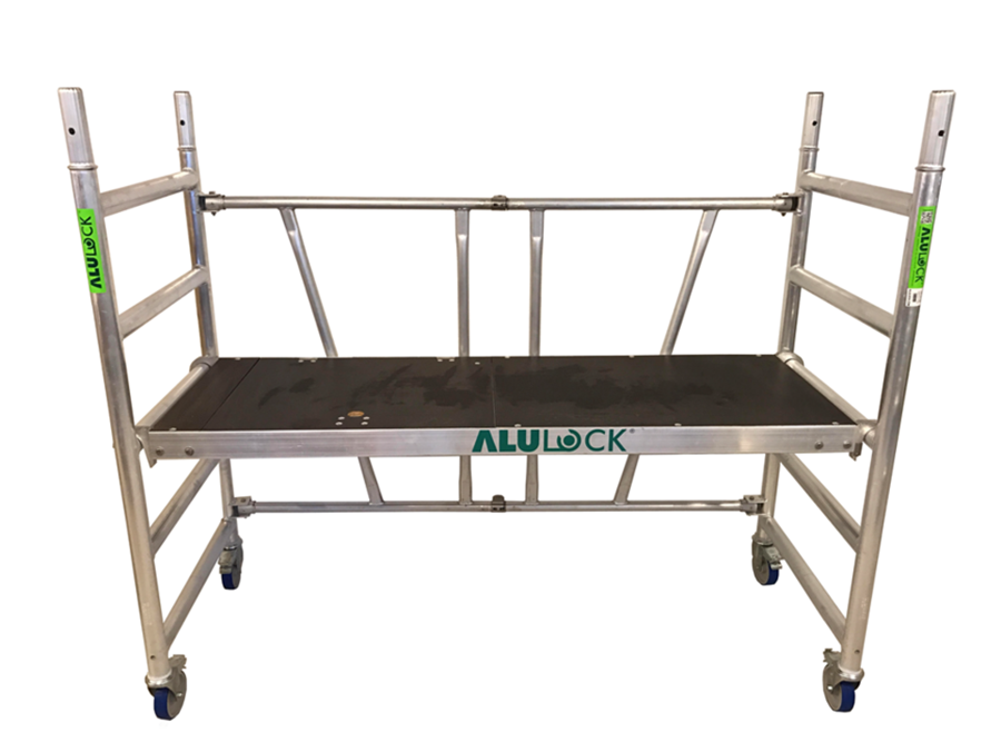 Foldestillads arbejdshøjde: 3,40 m