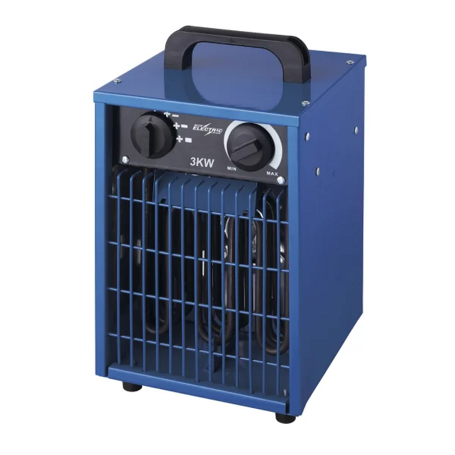 BLUE ELECTRIC varmeblæser 3kW 230V - 5350579