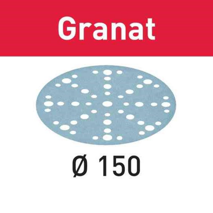Slibepapir Granat STF D150/48 - FESTOOL