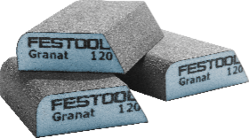 Festool Sanding block 69x98x26 120 CO GR/6 Granat