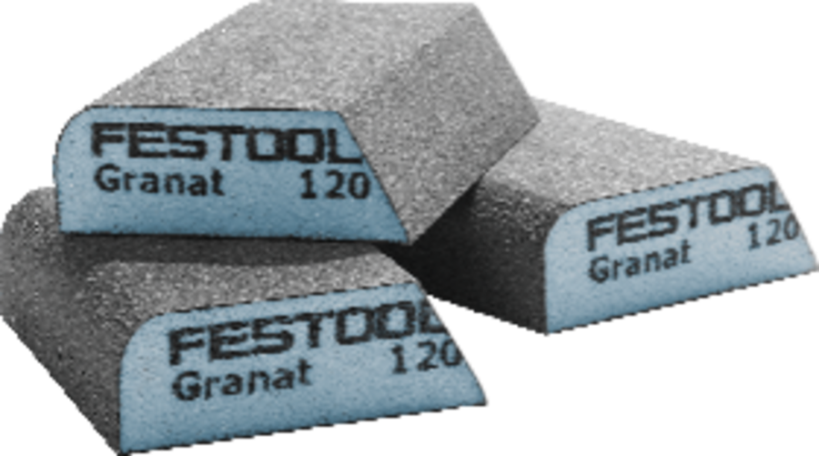 Festool Sanding block 69x98x26 120 CO GR/6 Granat